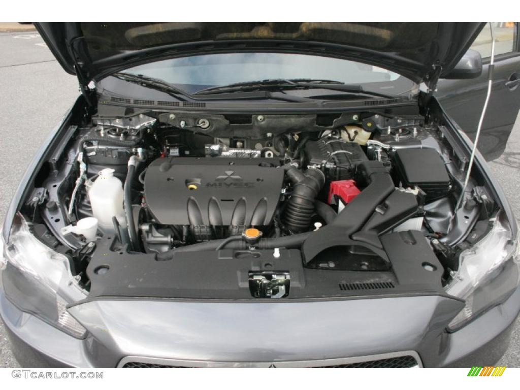 2011 Mitsubishi Lancer GTS 2.4 Liter DOHC 16-Valve MIVEC 4 Cylinder Engine Photo #37696258