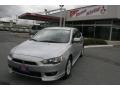 2010 Apex Silver Metallic Mitsubishi Lancer ES  photo #2