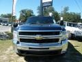Dark Blue Metallic - Silverado 3500HD LT Crew Cab Dually Photo No. 8
