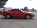 2002 Torch Red Ford Mustang V6 Coupe  photo #5