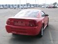 2002 Torch Red Ford Mustang V6 Coupe  photo #6