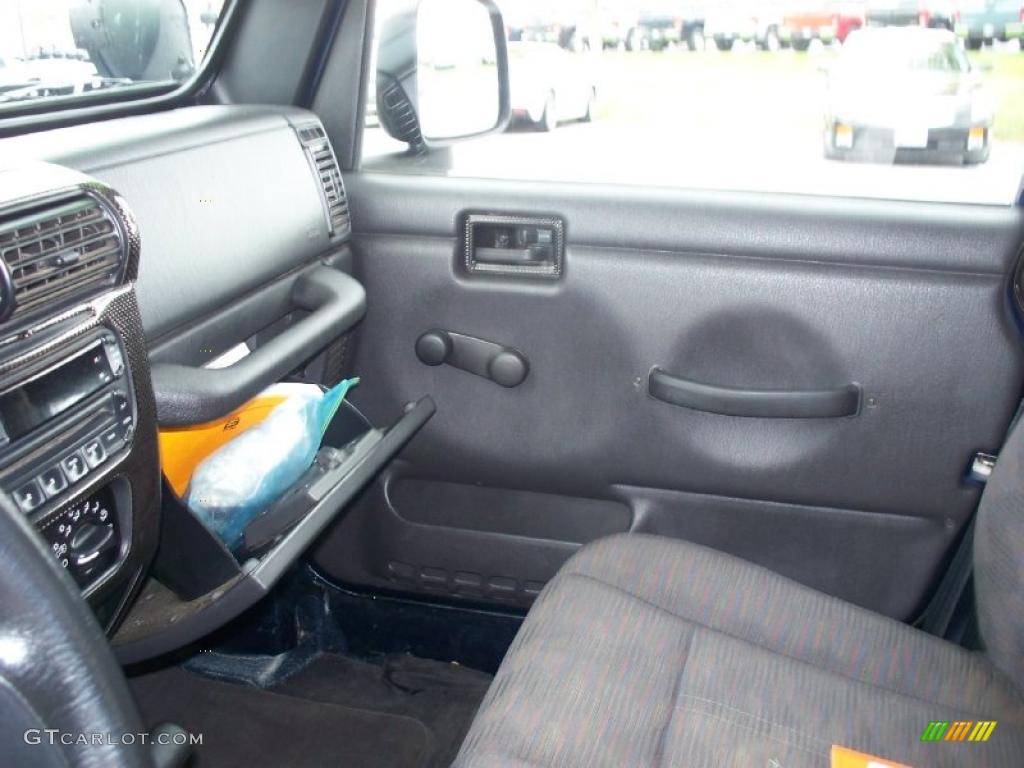 2004 Wrangler Rubicon 4x4 - Patriot Blue Pearl / Dark Slate Gray photo #13