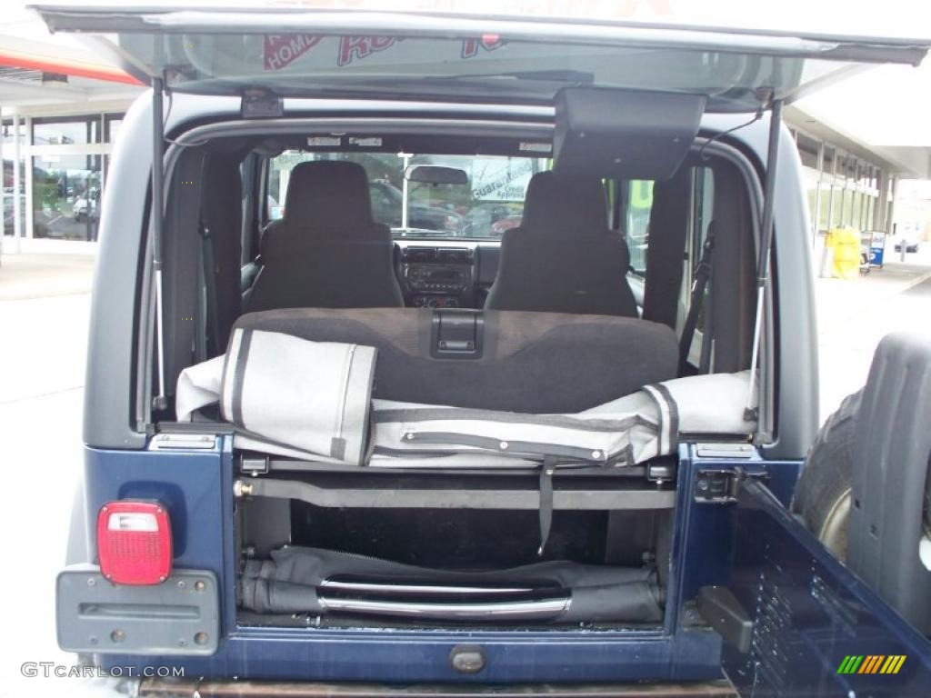2004 Wrangler Rubicon 4x4 - Patriot Blue Pearl / Dark Slate Gray photo #15