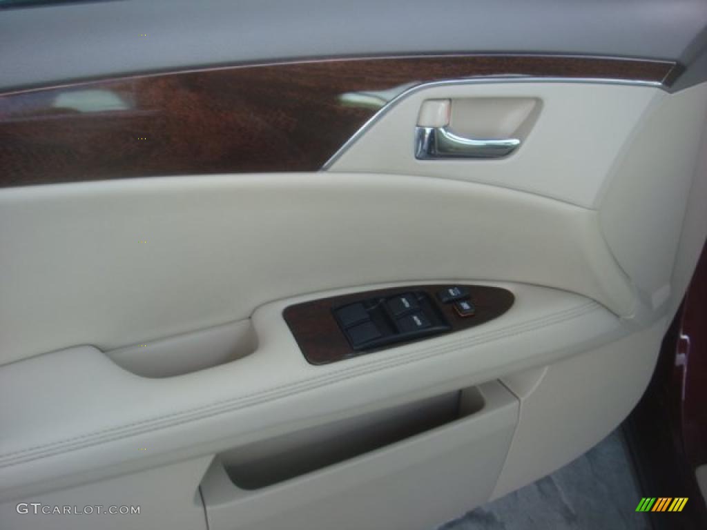 2008 Avalon XLS - Cassis Red Pearl / Ivory Beige photo #20