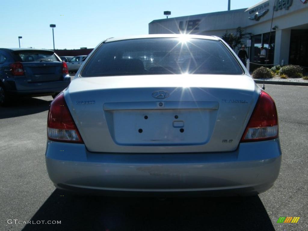 2001 Elantra GLS - Pewter / Gray photo #4