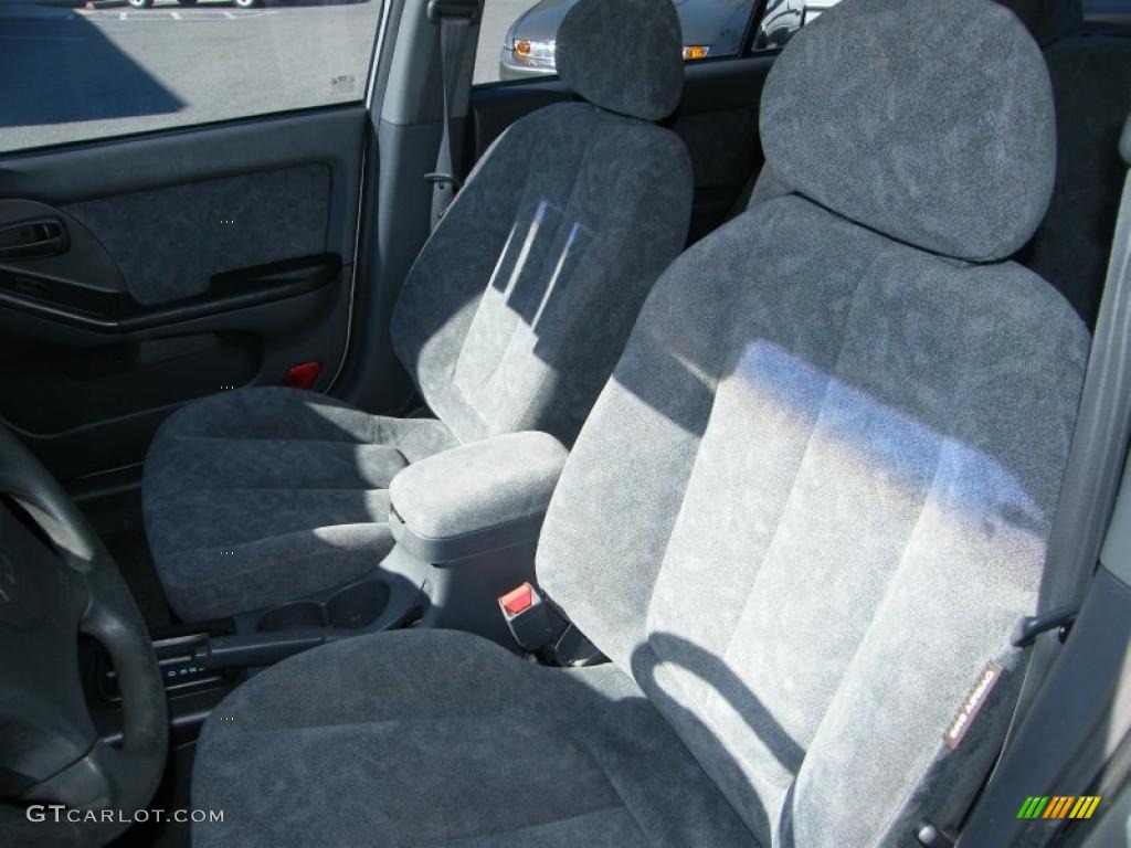 2001 Elantra GLS - Pewter / Gray photo #12
