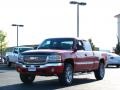 2003 Fire Red GMC Sierra 1500 SLE Extended Cab 4x4  photo #10
