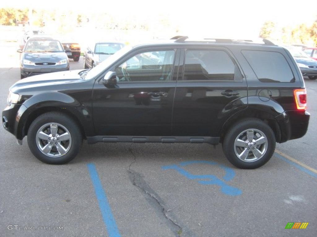 2009 Escape Limited V6 - Black / Charcoal photo #4