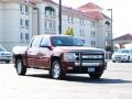 2008 Deep Ruby Metallic Chevrolet Silverado 1500 LT Crew Cab 4x4  photo #2