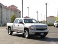 2008 Silver Birch Metallic Chevrolet Silverado 1500 LT Crew Cab 4x4  photo #10