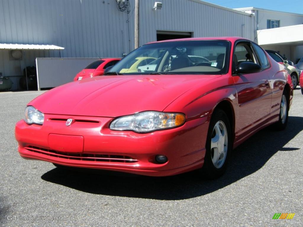 Bright Red Chevrolet Monte Carlo