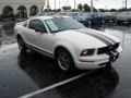 2005 Performance White Ford Mustang V6 Premium Coupe  photo #4