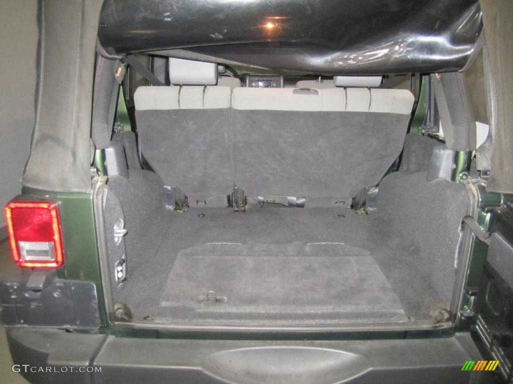 2008 Wrangler Unlimited X 4x4 - Jeep Green Metallic / Dark Slate Gray/Med Slate Gray photo #11