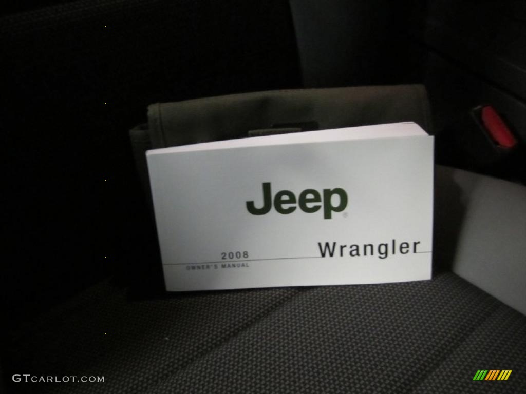 2008 Wrangler Unlimited X 4x4 - Jeep Green Metallic / Dark Slate Gray/Med Slate Gray photo #17