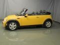 2008 Mellow Yellow Mini Cooper Convertible  photo #3