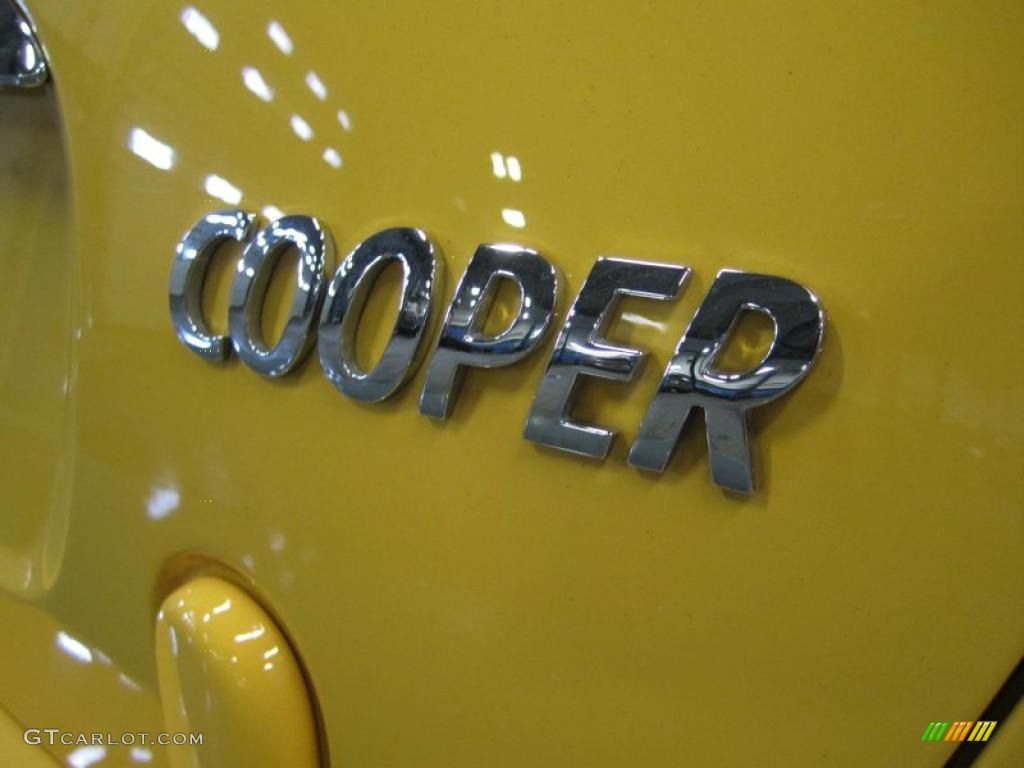 2008 Cooper Convertible - Mellow Yellow / Panther Black photo #11