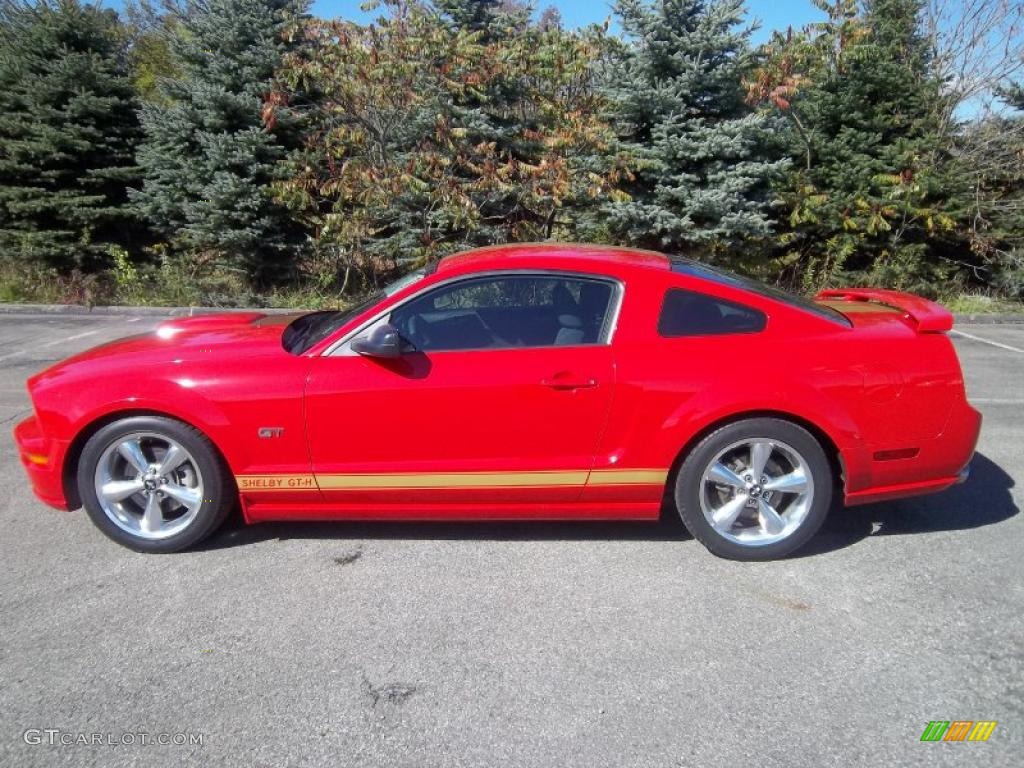 2007 Mustang GT Deluxe Coupe - Torch Red / Dark Charcoal photo #1