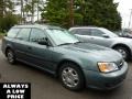 2001 Wintergreen Metallic Subaru Legacy L Wagon #37699050