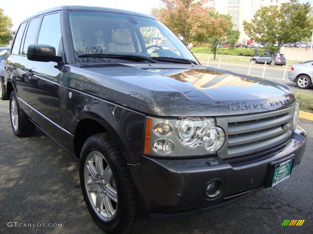 2006 Range Rover HSE - Bonatti Grey / Sand/Jet photo #8