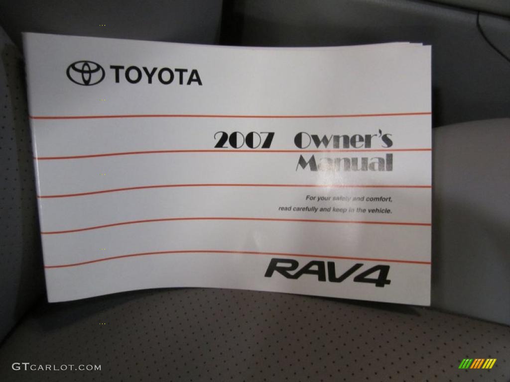 2007 RAV4 Limited 4WD - Pacific Blue Metallic / Ash Gray photo #20