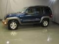 2005 Patriot Blue Pearl Jeep Liberty CRD Sport 4x4  photo #3