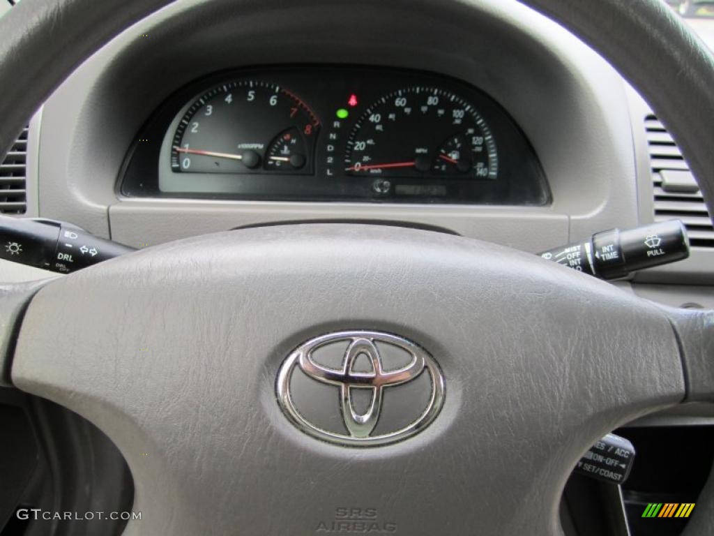 2002 Camry LE - Lunar Mist Metallic / Stone photo #21