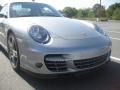 2007 GT Silver Metallic Porsche 911 Turbo Coupe  photo #10