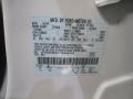 UG: White Platinum Tri-Coat 2010 Ford Edge Limited AWD Color Code