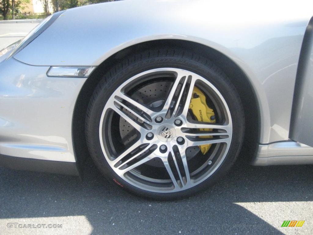 2007 911 Turbo Coupe - GT Silver Metallic / Black/Stone Grey photo #39