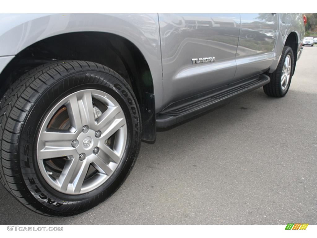 2008 Tundra Limited CrewMax 4x4 - Silver Sky Metallic / Graphite Gray photo #34