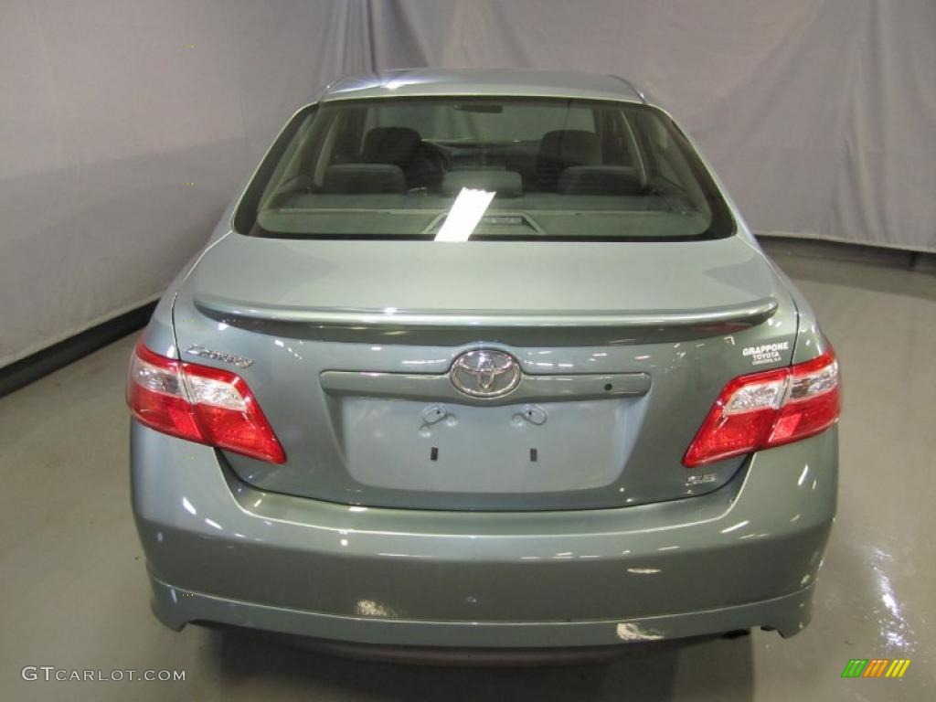 2008 Camry SE - Aloe Green Metallic / Dark Charcoal photo #7