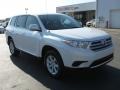 2011 Blizzard White Pearl Toyota Highlander V6 4WD  photo #1