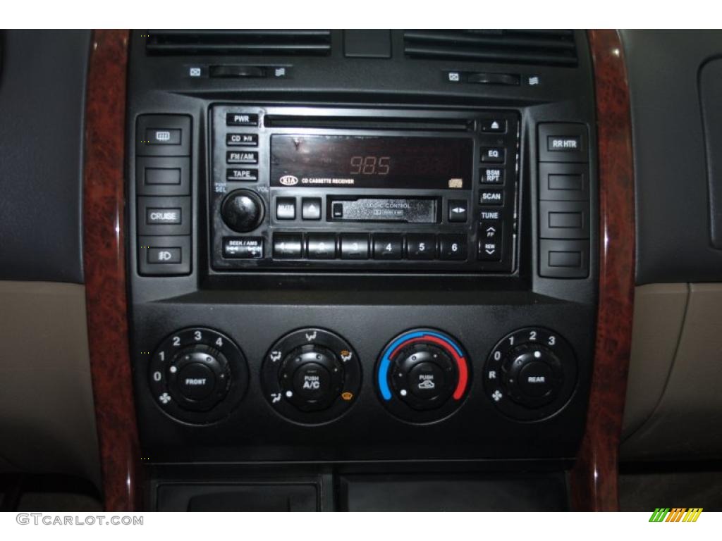 2003 Sedona EX - Blue Sapphire / Beige photo #37
