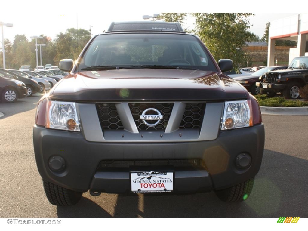 2007 Xterra S 4x4 - Red Brawn Metallic / Steel/Graphite photo #6