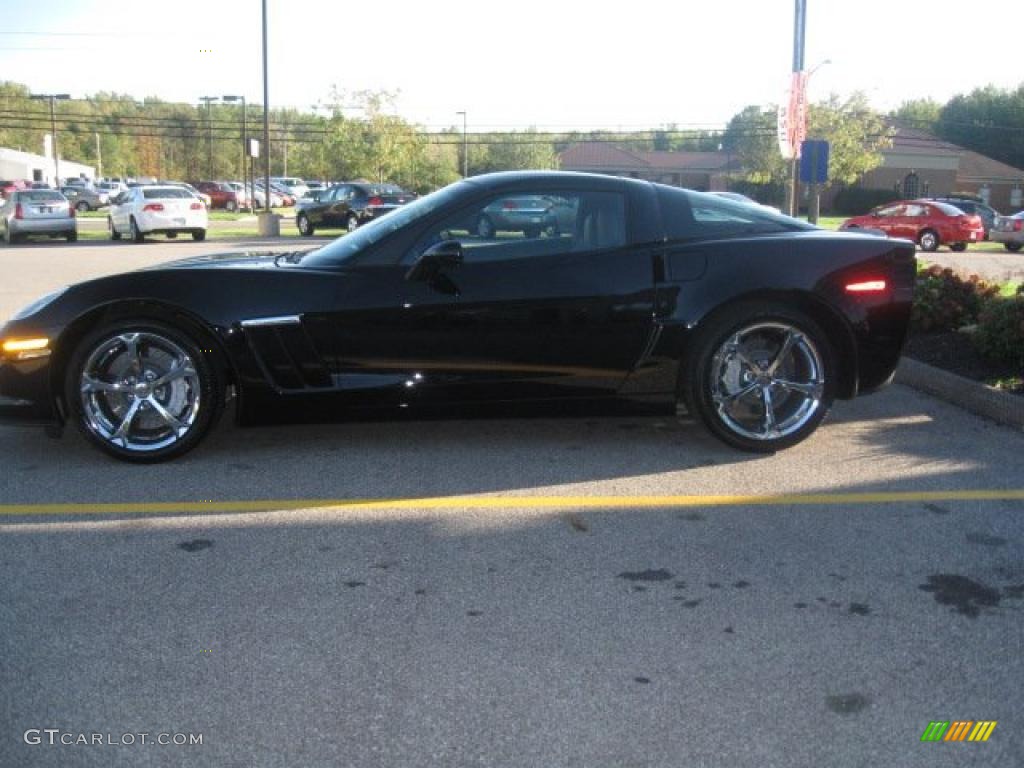2011 Corvette Grand Sport Coupe - Black / Ebony Black photo #6