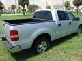 2007 Silver Metallic Ford F150 XLT SuperCrew  photo #4