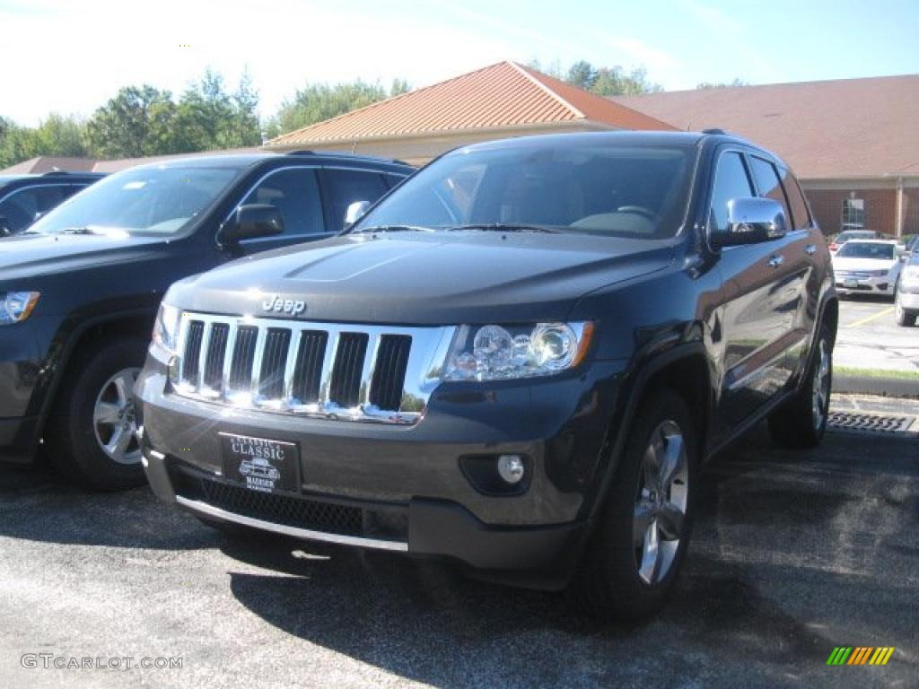 2011 Grand Cherokee Limited 4x4 - Dark Charcoal Pearl / Black photo #1