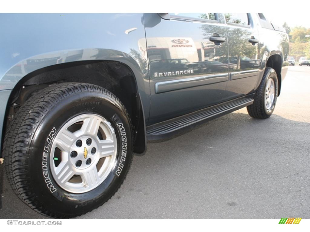 2008 Avalanche LT 4x4 - Blue Granite Metallic / Dark Titanium/Light Titanium photo #30