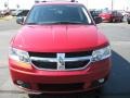 2010 Inferno Red Crystal Pearl Coat Dodge Journey SE  photo #2