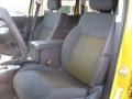 2011 Dodge Nitro Dark Slate Gray/Yellow Interior Front Seat Photo