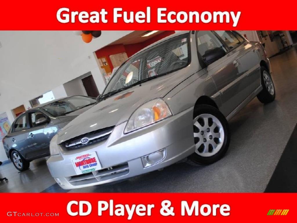 2004 Rio Sedan - Diamond Silver / Gray photo #1