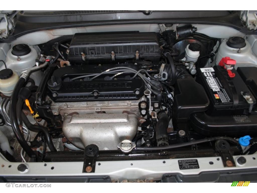 2004 Rio Sedan - Diamond Silver / Gray photo #22