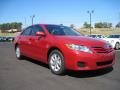 Barcelona Red Metallic - Camry LE Photo No. 7