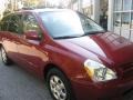 2008 Claret Red Metallic Kia Sedona LX  photo #4