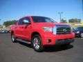 2007 Radiant Red Toyota Tundra Limited CrewMax  photo #7