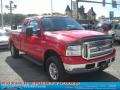 2005 Red Clearcoat Ford F250 Super Duty FX4 SuperCab 4x4  photo #19