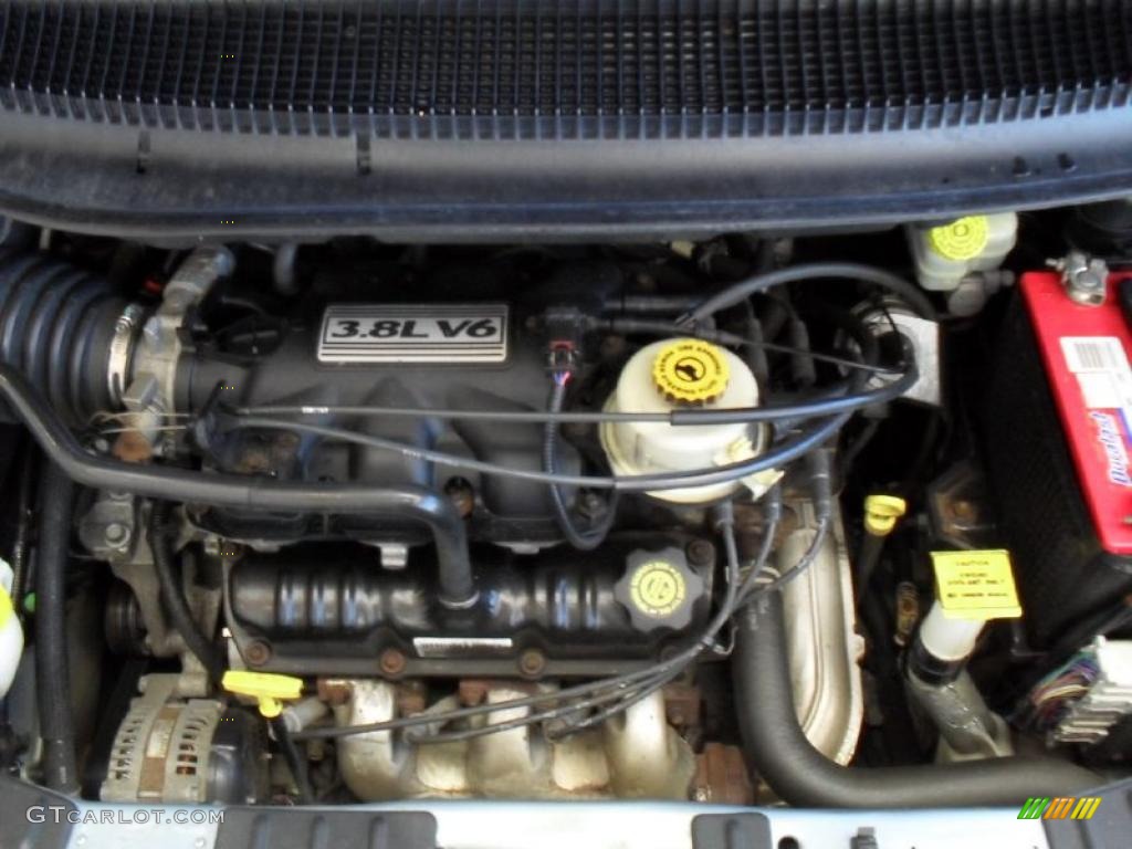 2003 Chrysler Town & Country Limited Engine Photos