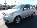 2010 Cosmic Silver Chevrolet Aveo LT Sedan  photo #3