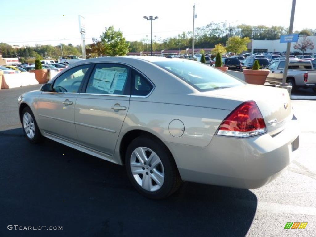 2011 Impala LS - Gold Mist Metallic / Ebony photo #5