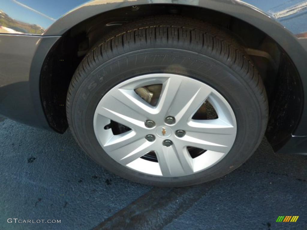 2011 Impala LS - Cyber Gray Metallic / Ebony photo #12